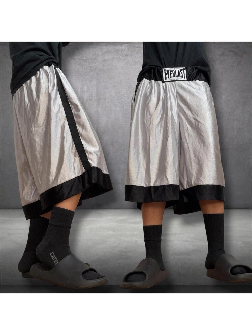 -Crazy Vintage Y2K grunge Everlast Boxing baggy Shorts
